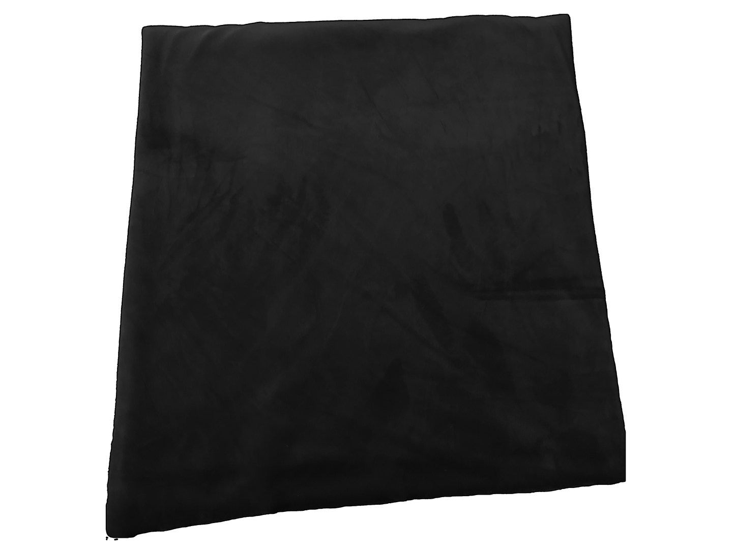 Micro Velour Knit – Black – Ultra-Soft Peach-Skin Plush, Low-Sheen Luxe, 4-Way Stretch, 65" Extra-Wide – Sold by the Yard (MCVC01)