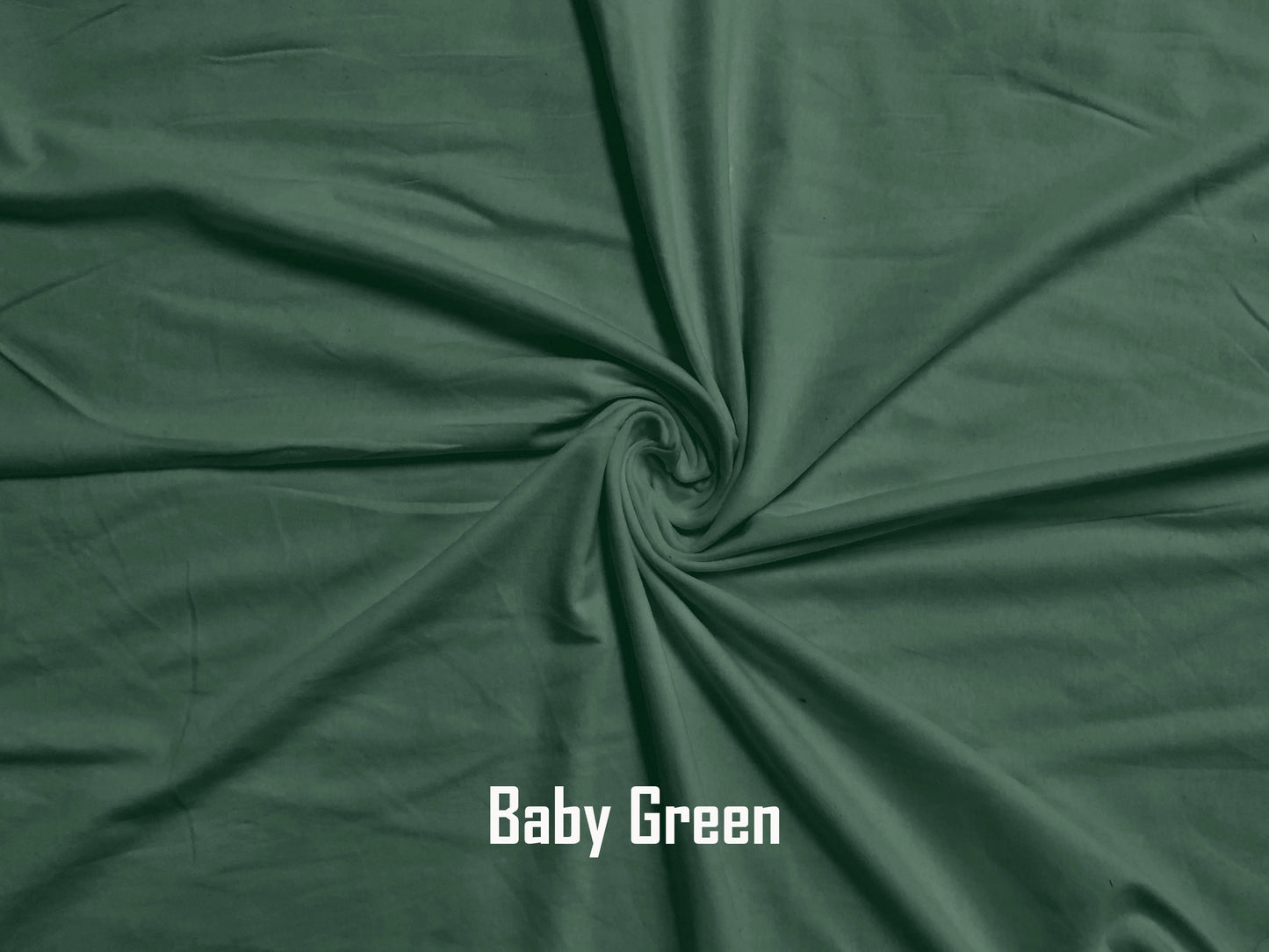 Cotton Spandex Jersey Fabric-Baby Green Solid Color-CSJC019-Sold by the Bulk