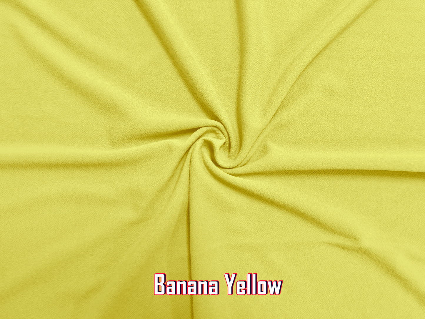 Liverpool Fabric-Banana Yellow Solid Color-LvSC006-Sold by the Bulk
