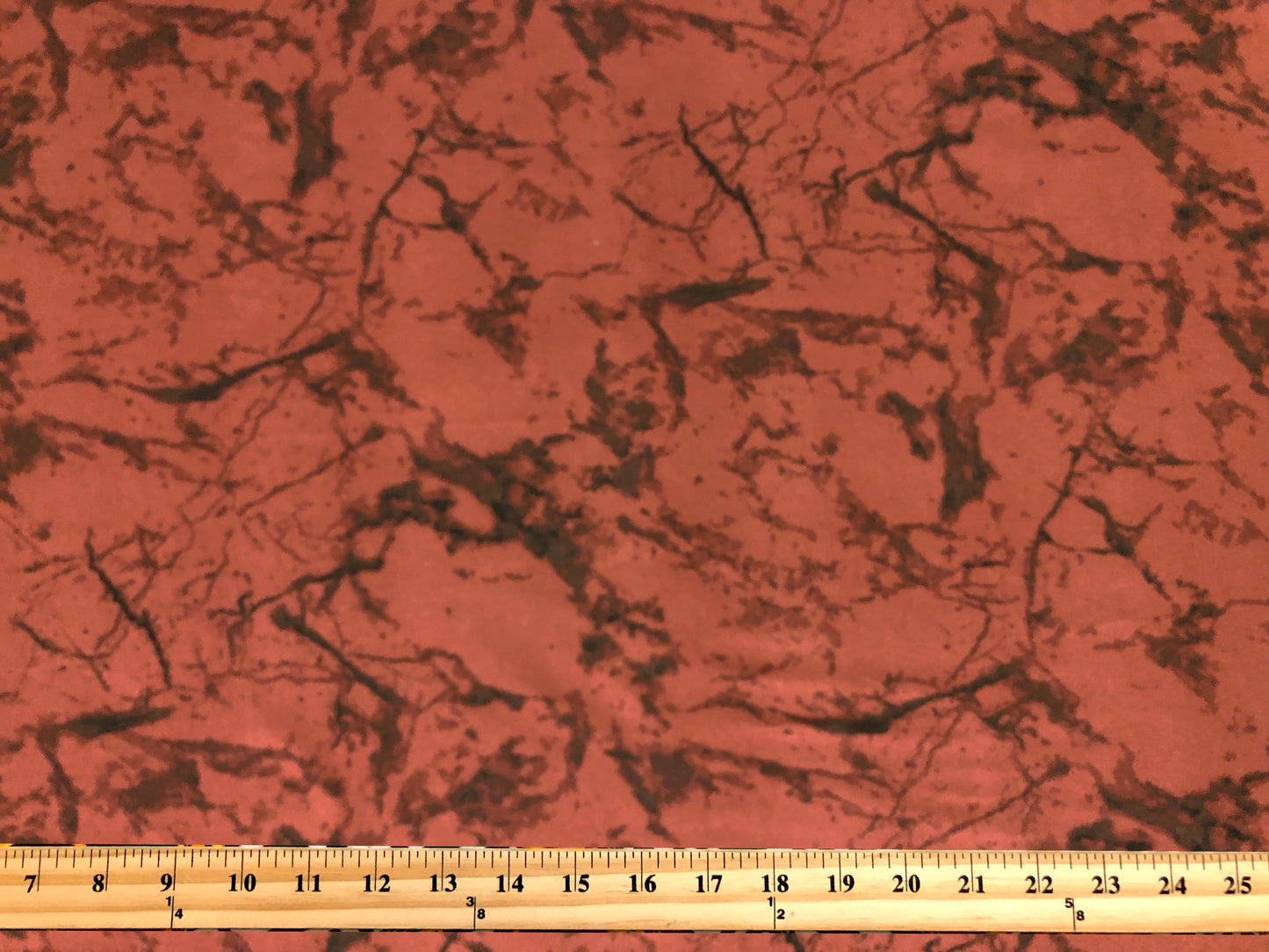 DTY Brushed Knit – Thunderlight Marble (Camel Brown & Black) – Ultra-Soft Peach-Skin 4-Way Stretch, 56" Wide, 180 GSM – Sold by the Yard (DTYPR518)