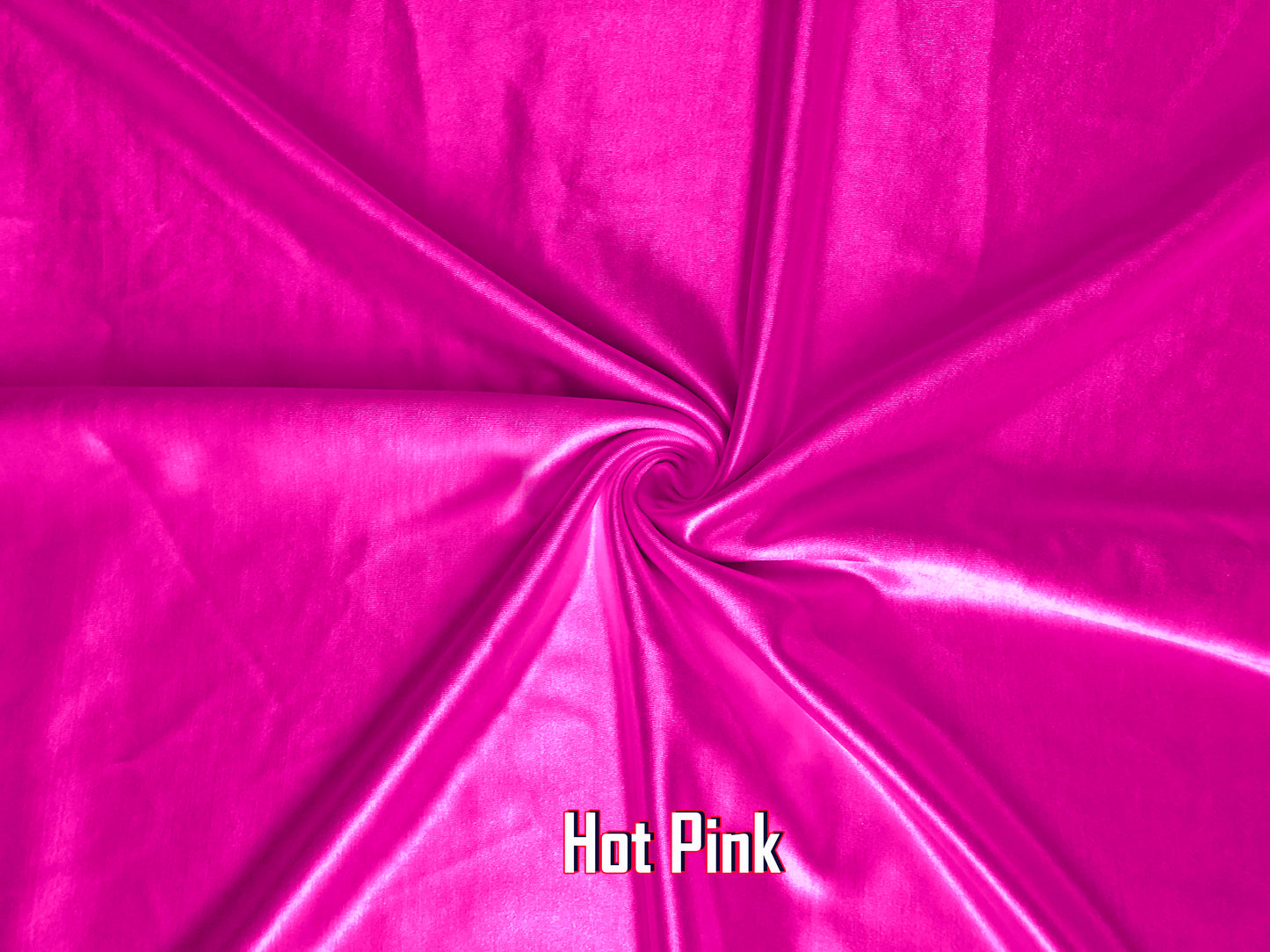 Solid Colors Cassino Stretch Satin – Glossy 4‑Way Drape, 56" Wide, 88% Polyester 12% Spandex, Sold by the Yard