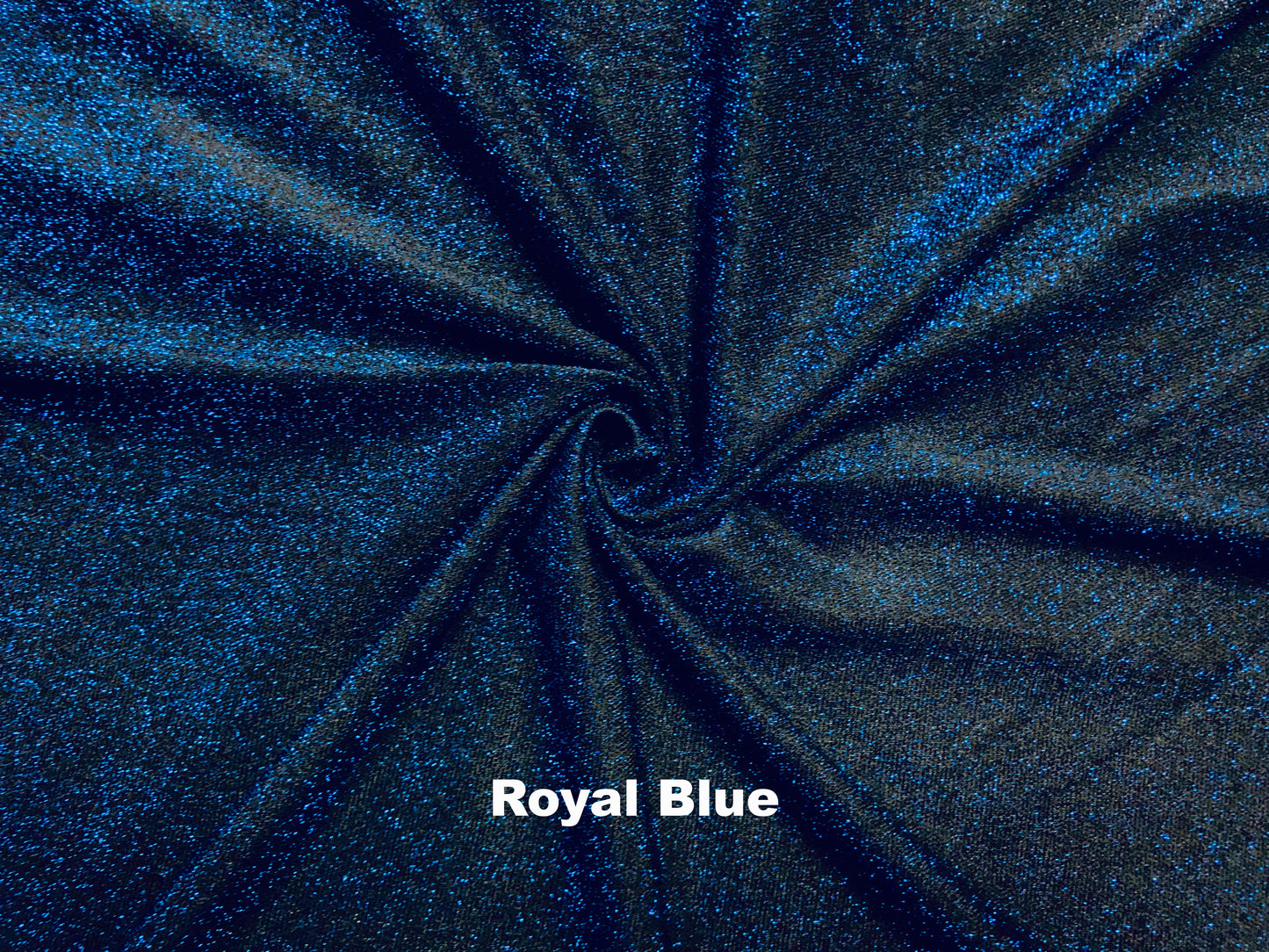 Solid Blue Lurex Knit Fabric | 56" Wide Metallic Stretch Fabric – 180 GSM – Sold by the Yard (SASC04)