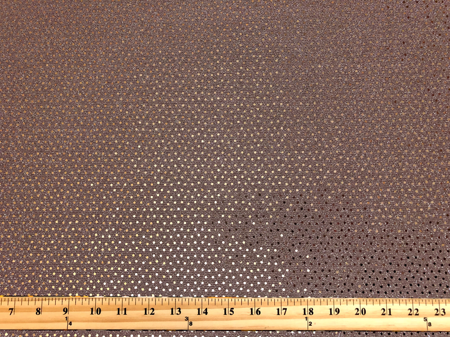 Rose Foil Dot Knit Mesh Fabric | 56" Wide Stretch Glitter Mesh – 180 GSM by the Yard (KMG02)
