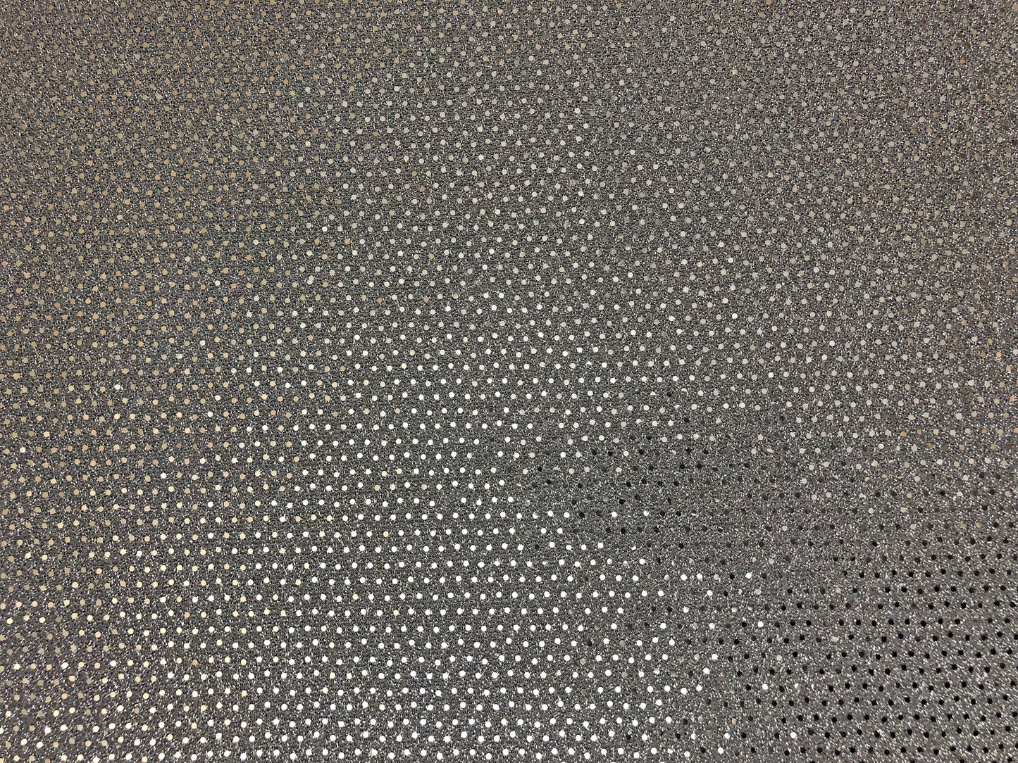Silver Foil Dot Knit Mesh Fabric | 56" Wide Stretch Glitter Mesh – 180 GSM by the Yard (KMG01)