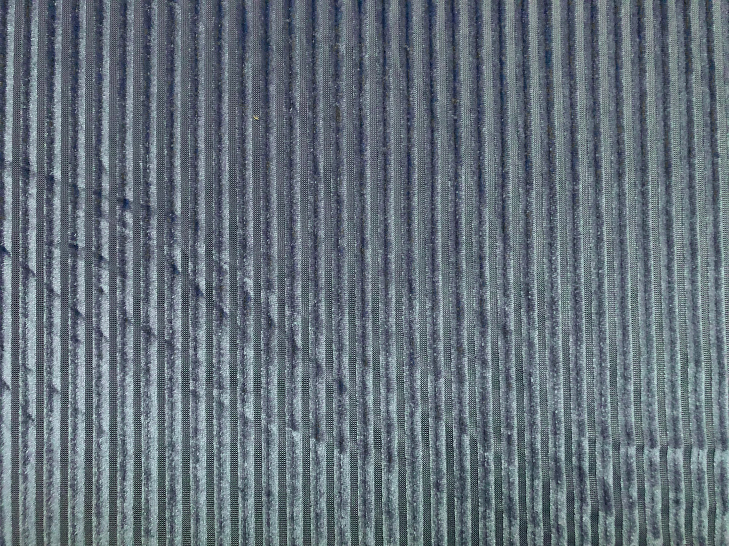 Ribbed Stretch Velvet – Steel Blue, Sculpted Ribs & Luxe Sheen, 58″ Wide, 2-Way Stretch, 94/6 Poly-Spandex – Sold by the Yard (RBVC02)