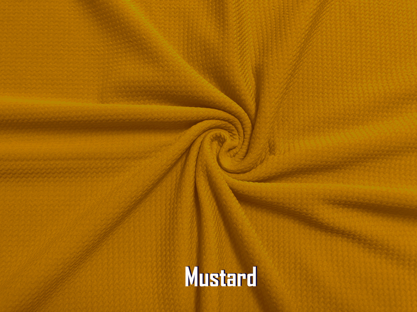 Bullet Textured Knit Fabric-Mustard Solid Color-BKSC0013-Sold by the Bulk