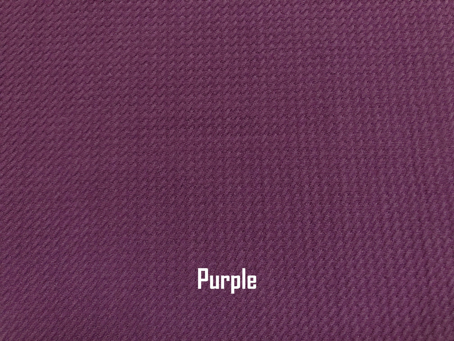 Premium Bullet Knit Fabric – Purple Solid Color Stretch Fabric, 56″ Wide, Sold by the Yard (SLPBK006)