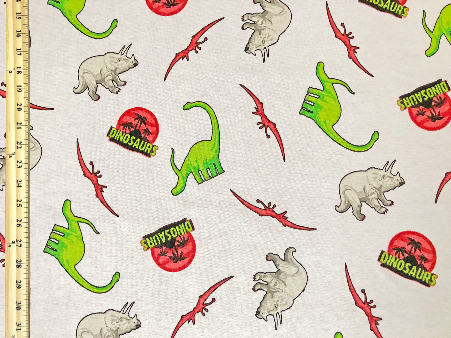 Dinosaur Explorer Cotton – 100% Cotton Print | Non-Stretch, 52″ Wide – Sold by the Yard (CTJPR05)