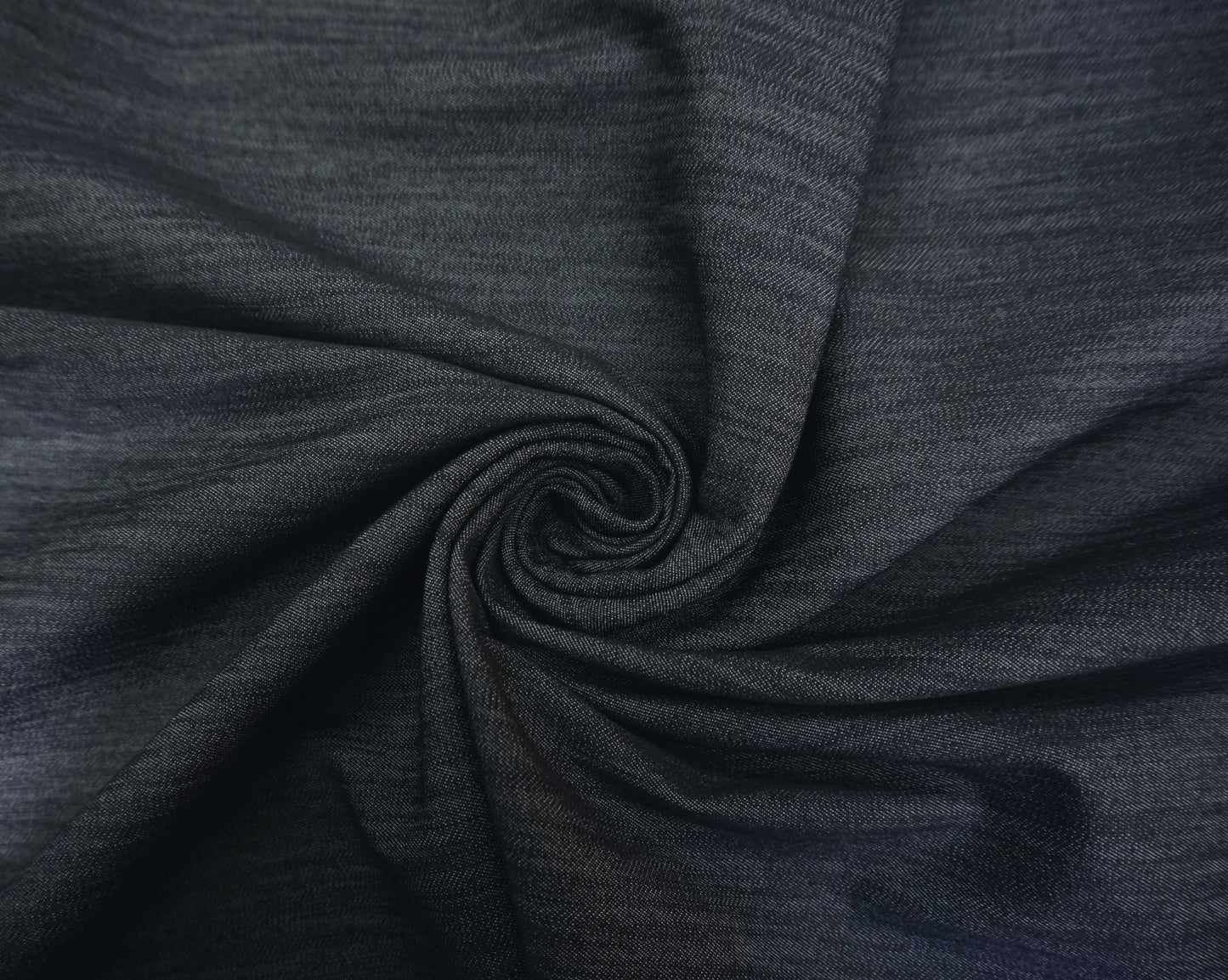 Charcoal Black Denim Fabric – Durable Workwear-Grade, 60% Cotton/40% Polyester, No Stretch, 56” Wide (DCPC01)