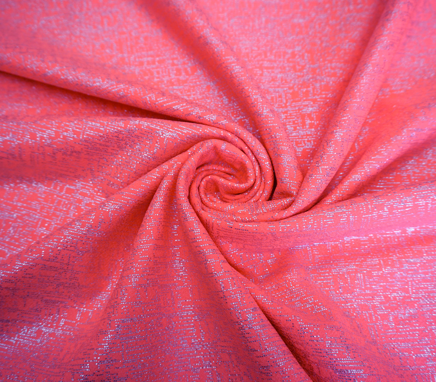 Liverpool Knit – Hot Pink with Silver Shimmer – 4-Way Stretch, 56″ Wide, 200 GSM – Sold by the Yard (LVPR010)