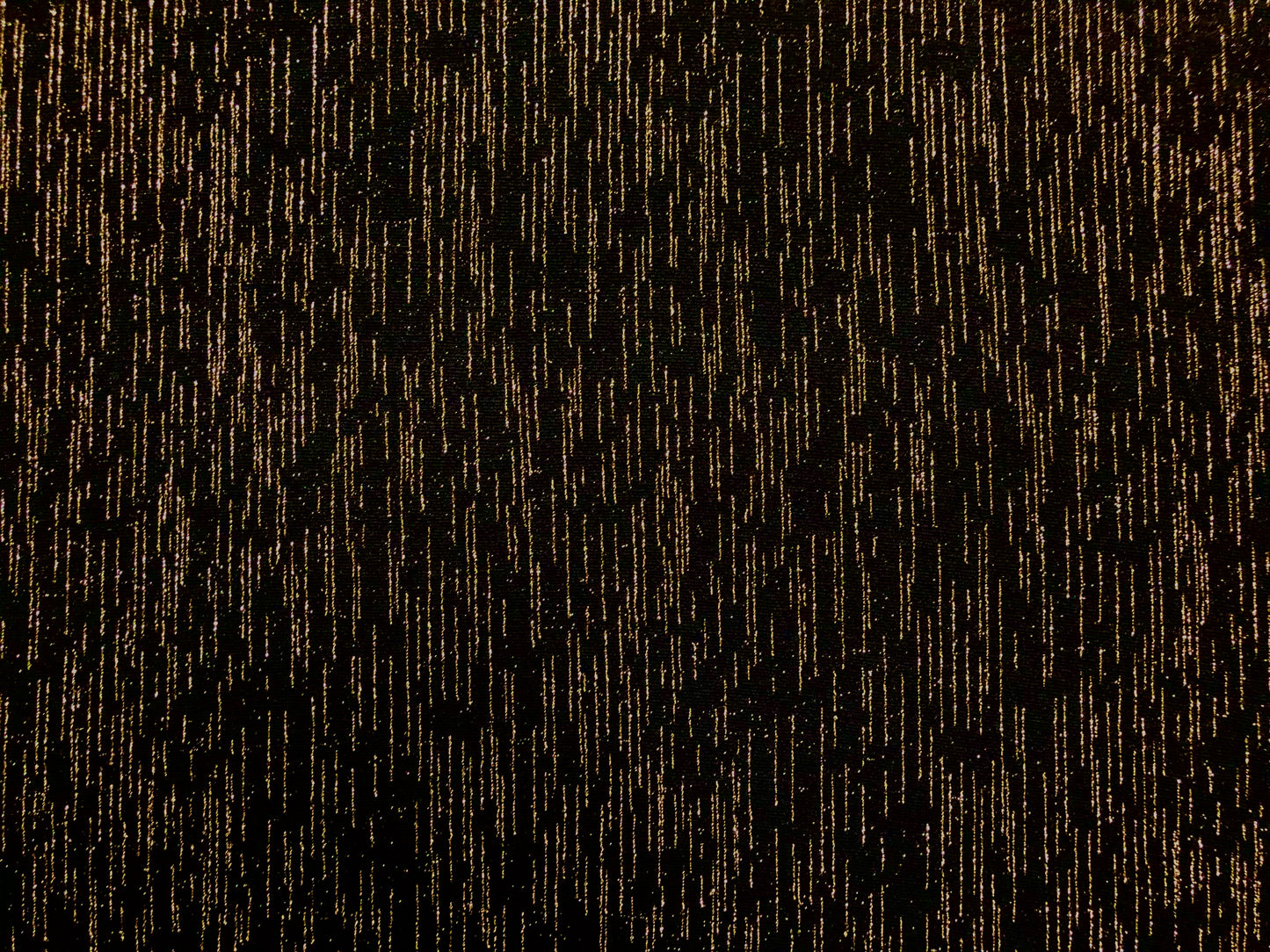 Black & Gold Lurex Knit Fabric | Stretch Metallic Jacquard – 54" Wide by the Yard (SAPR01)