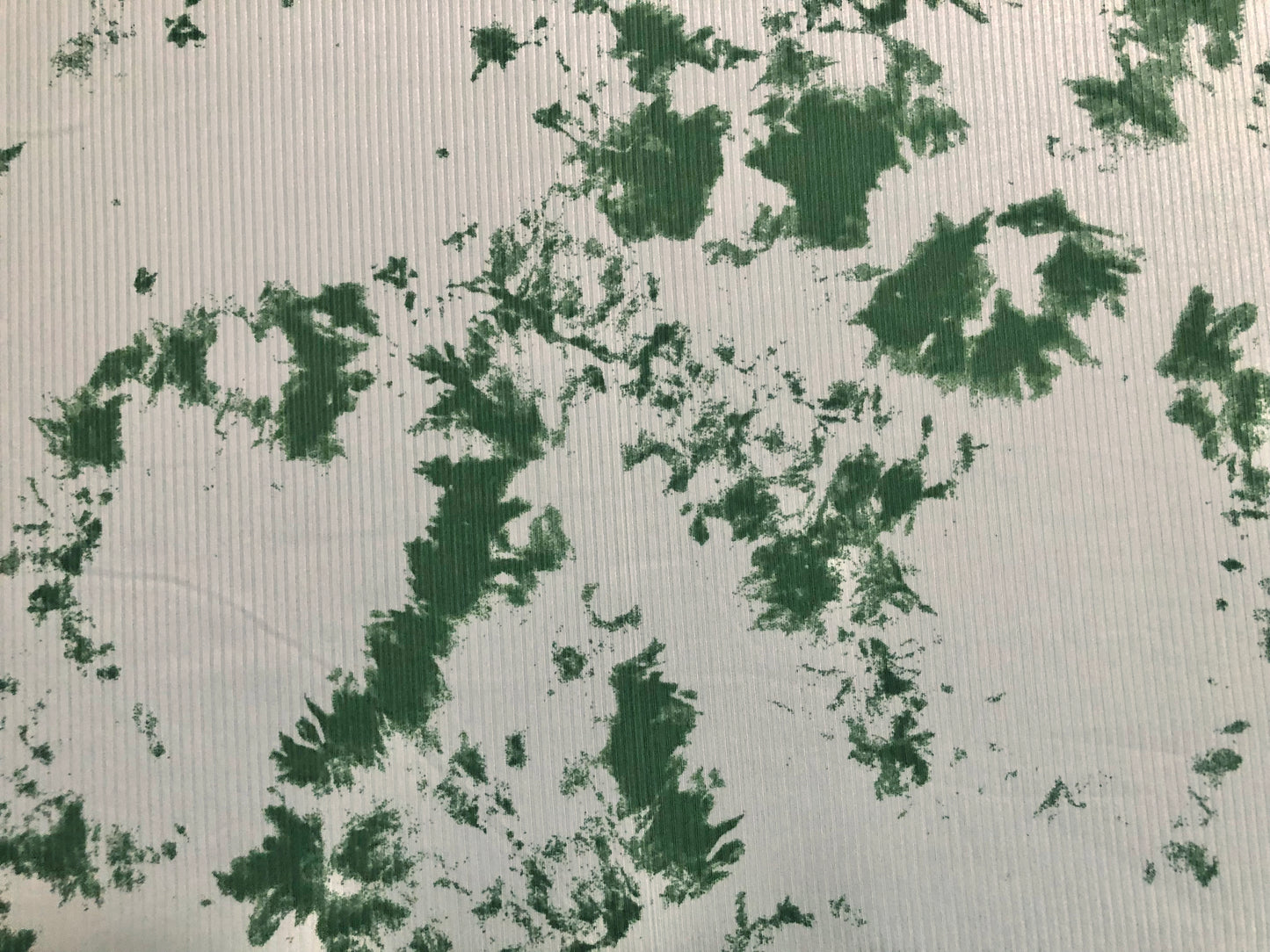 Soft Rib Knit Tie-Dye – Ivory & Forest Green-4 Way Stretch-60" Wide-Poly/Rayon/Spandex, Sold by the Yard (PRRTD04)