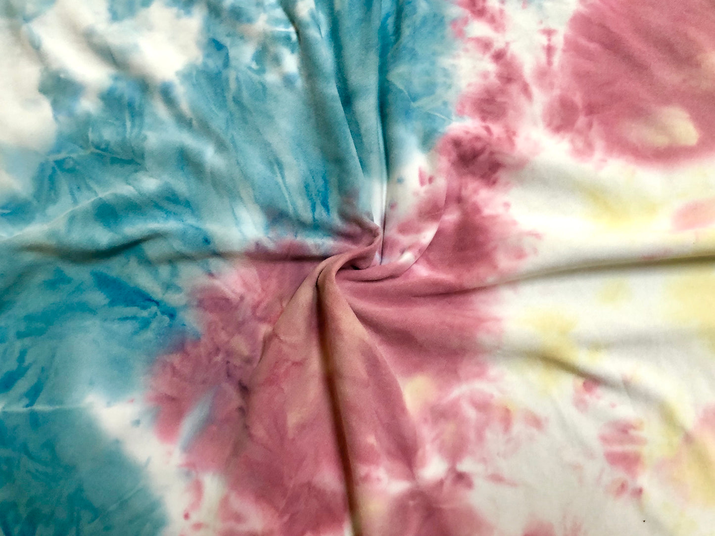 DTY Brushed Knit Fabric – Ocean Berry Ice Dye Tie-Dye – 4-Way Stretch, 58" Wide, 180 GSM – Sold by the Yard (DTYBTD016)