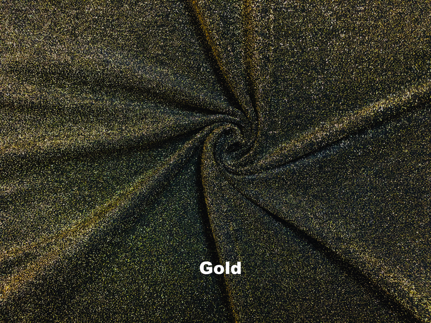 Solid Gold Lurex Knit Fabric | 56" Wide Metallic Stretch Fabric – 180 GSM – Sold by the Yard (SASC05)