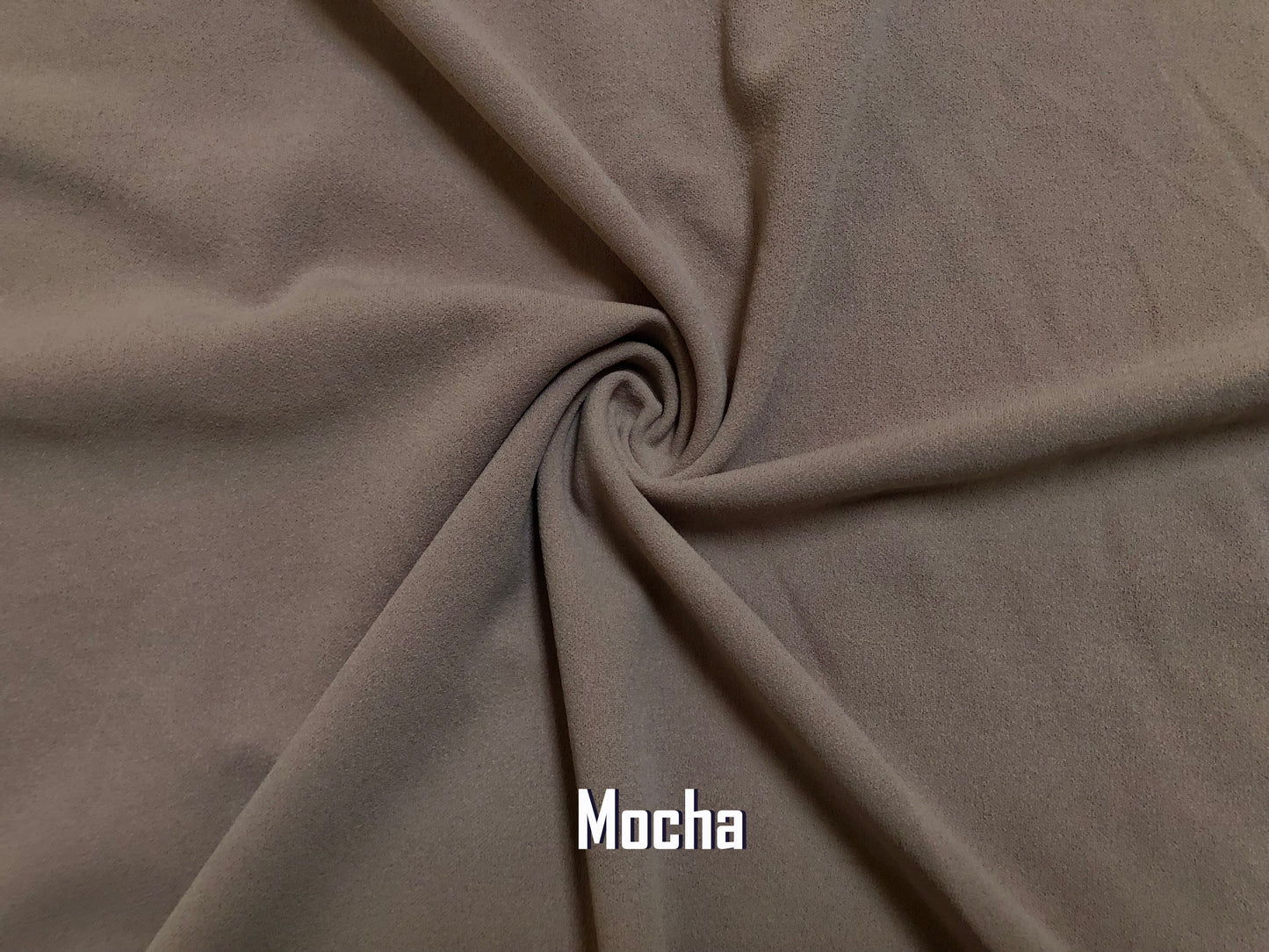 Techno Crepe Knit – 20+ Vibrant Solid Colors, 4-Way Stretch, Opaque Structured Double Knit, 240 GSM, 56" Wide – Sold by the Yard