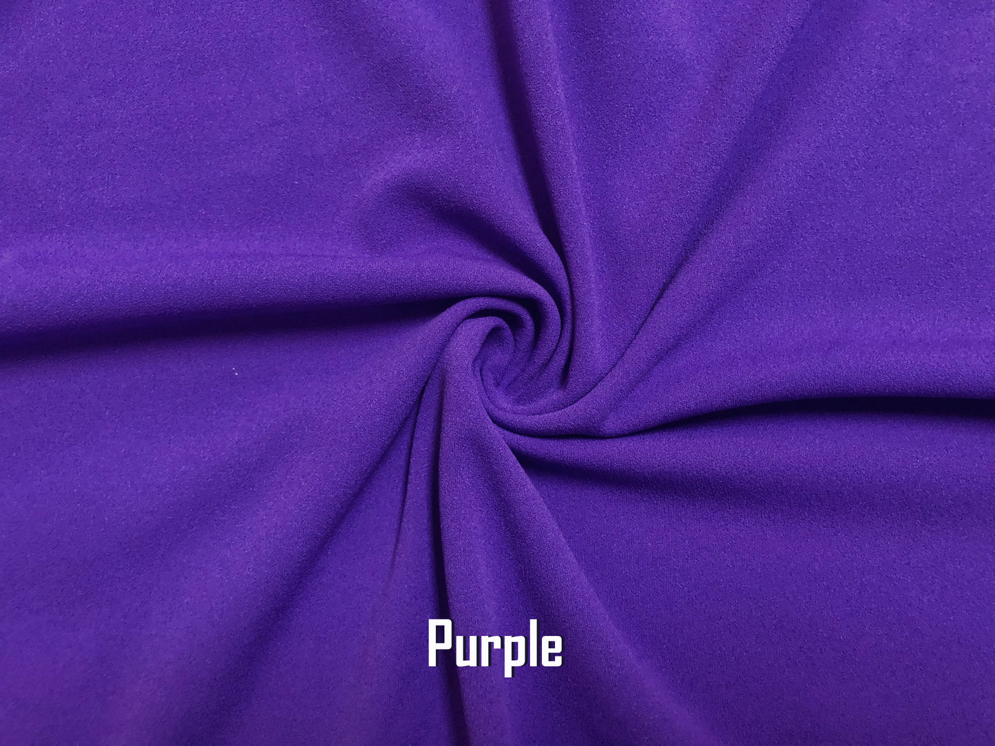Techno Crepe Knit – 20+ Vibrant Solid Colors, 4-Way Stretch, Opaque Structured Double Knit, 240 GSM, 56" Wide – Sold by the Yard
