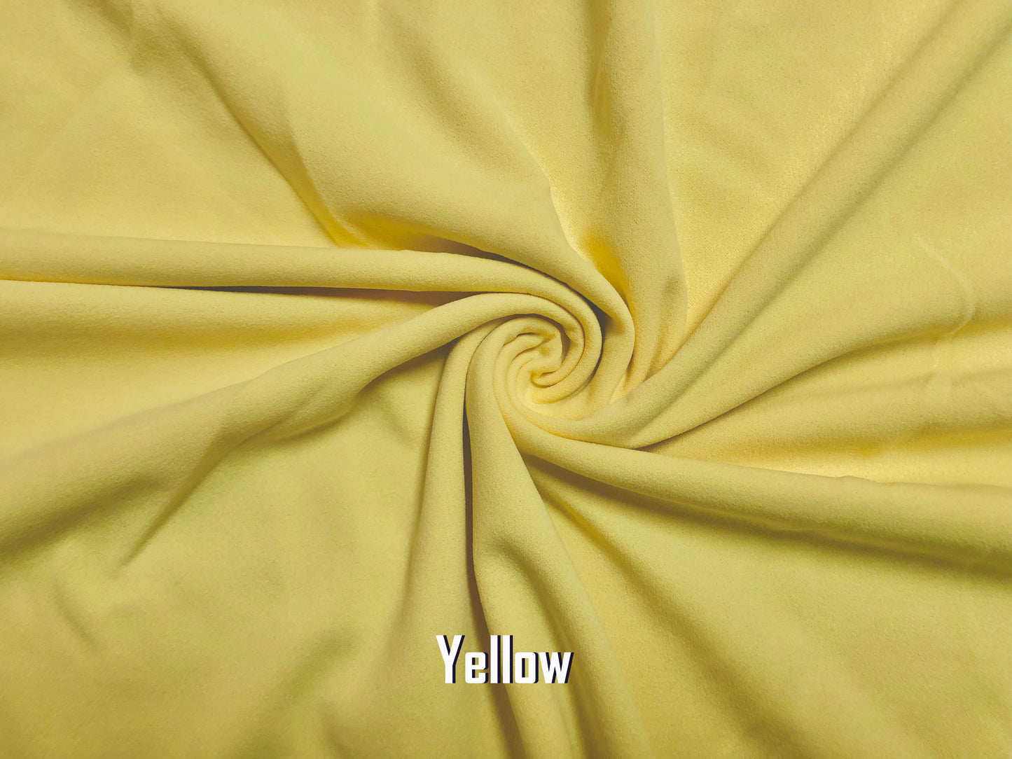 Techno Crepe Knit – 20+ Vibrant Solid Colors, 4-Way Stretch, Opaque Structured Double Knit, 240 GSM, 56" Wide – Sold by the Yard