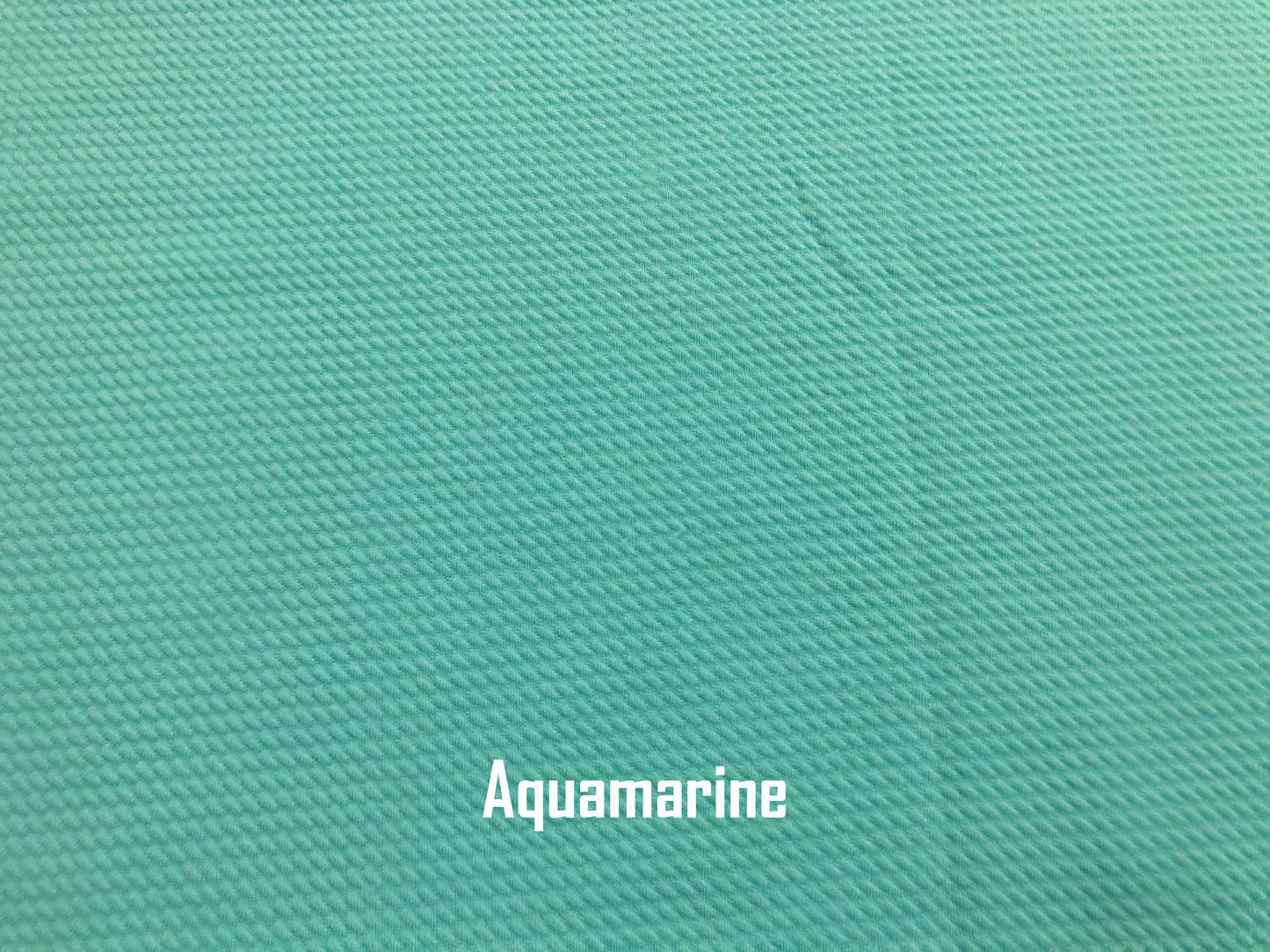 Aquamarine Solid Color Bullet Fabric