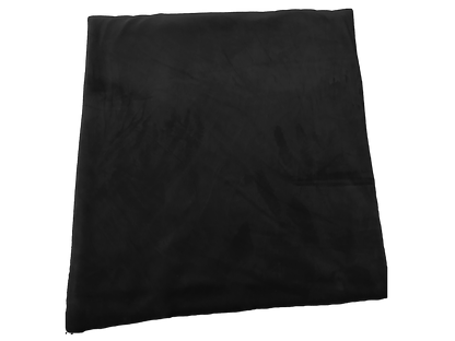 Micro Velour Knit – Black – Ultra-Soft Peach-Skin Plush, Low-Sheen Luxe, 4-Way Stretch, 65" Extra-Wide – Sold by the Yard (MCVC01)