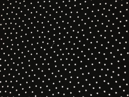 Premium Cotton Jersey Fabric — Midnight Mini Stars — 100% Cotton, 56" Wide, No Stretch — By the Yard (CTJPR028)