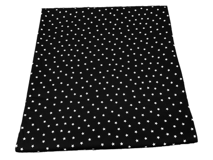 Premium Cotton Jersey Fabric — Midnight Mini Stars — 100% Cotton, 56" Wide, No Stretch — By the Yard (CTJPR028)
