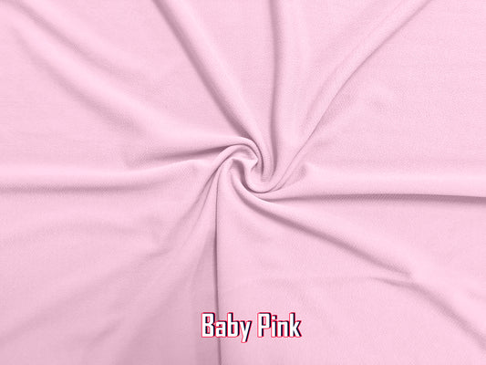 Liverpool Fabric-Baby Pink Solid Color-LvSC008-Sold by the Bulk