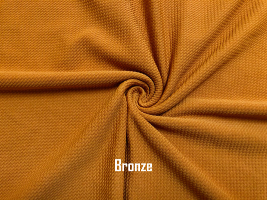 Bronze Solid Color Bullet Fabric