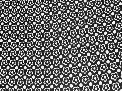 Jacquard Knit Fabric – Charcoal Daisy Dot – 2-Way Stretch, 240 GSM, 58" Wide – Sold by the Yard (JQKPR04)