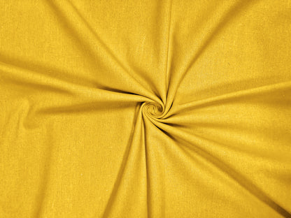 Mustard Linen-Cotton Blend – 58″ Wide, ~200 GSM, Breathable & Natural Texture, No-Stretch — Sold by the Yard (CLNC03)