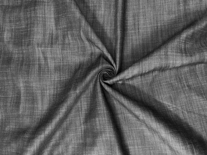 100% Cotton 8 oz Chambray – Charcoal Solid – Durable Breathable Hand, Structured Drape, 58" Wide | Sold by the Yard (CHDC03)