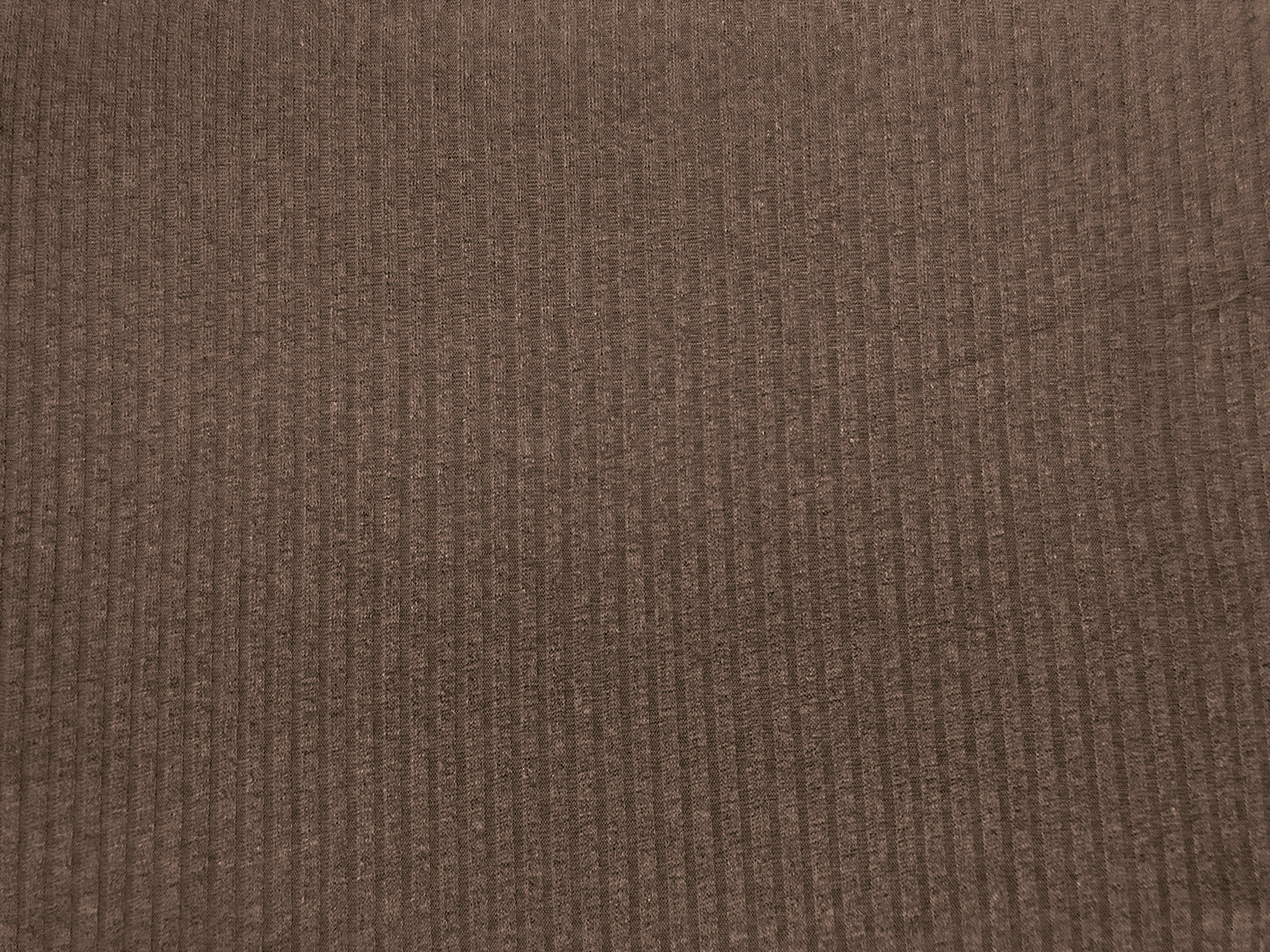Premium Hacci Rib Knit – Brown Solid Color – 4x4 Sweater Rib-Poly/Rayon/Spandex- 220 GSM, 58" Wide – By the Yard (HRKSC04)