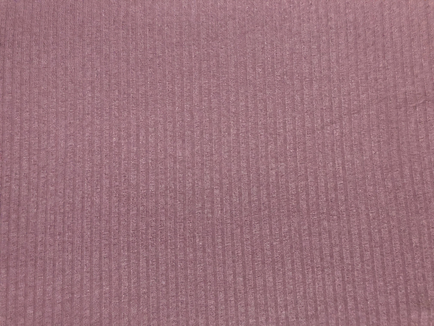 Premium Hacci Rib Knit – Mauve Solid Color – 4x4 Sweater Rib-Poly/Rayon/Spandex- 220 GSM, 58" Wide – By the Yard (HRKSC01)