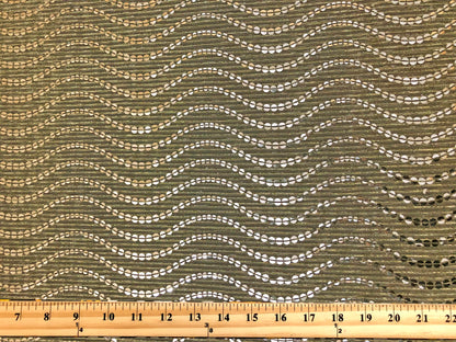 Mesh Fabric| Metallic Gold Sequins| MHCSQ03| Non-Stretch Fabric