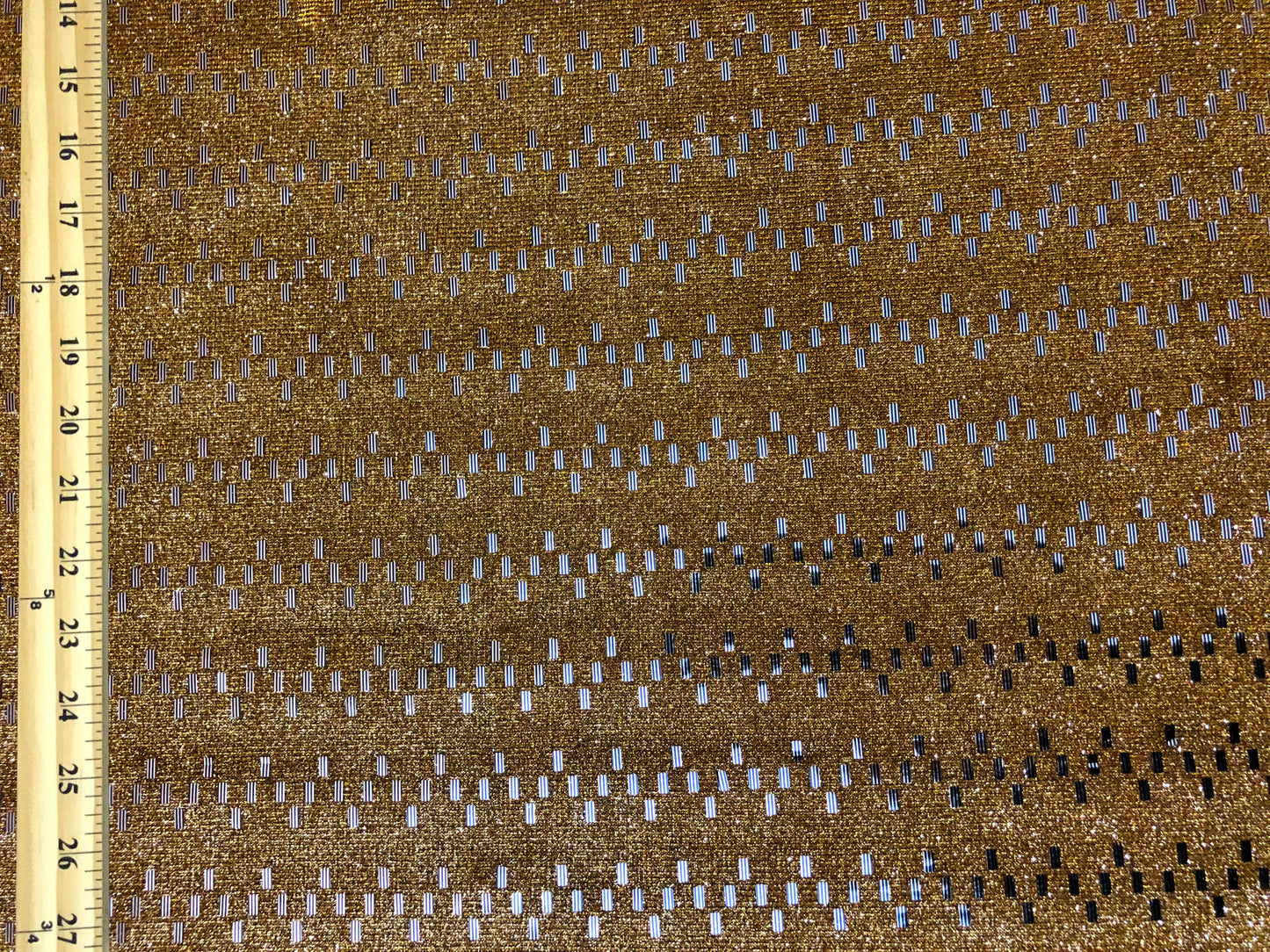 Sequins Fabric| Gold Glitter|PSGSQ03| Non-Stretch Fabric