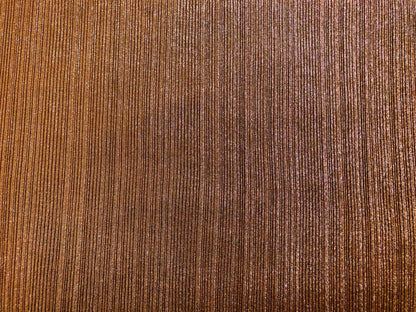 Copper Shimmer Rib Knit Fabric – 4-Way Stretch, 58" Wide, Poly-Spandex, Soft & Textured, Sold by the Yard (CKLK03)