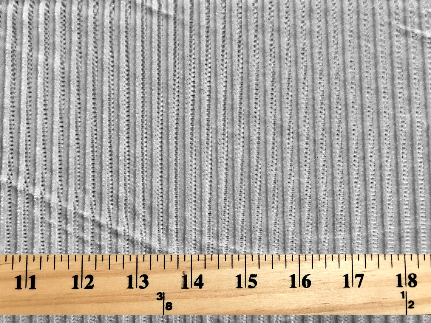 Ribbed Stretch Velvet – Silver Pearl, Sculpted Ribs & Luxe Sheen, 58″ Wide, 2-Way Stretch, 94/6 Poly-Spandex – Sold by the Yard (RBVC01)