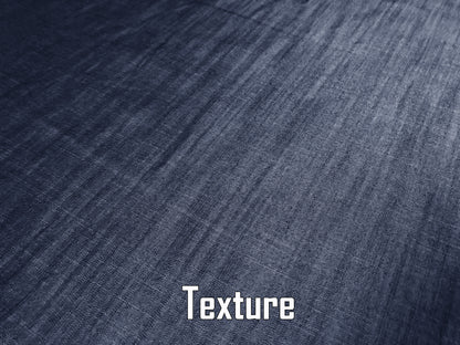 100% Cotton 6 oz Chambray Fabric – Navy Solid – Breathable Midweight, Crisp-Soft Drape, 58" Wide | Sold by the Yard (CHDC02)