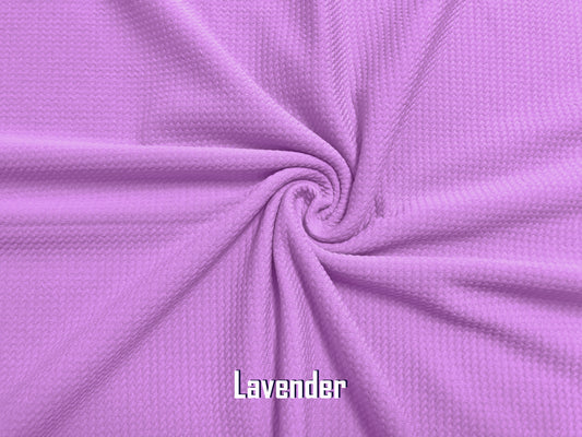 Bullet Textured Knit Fabric-Lavender Solid Color-BKSC0019-Sold by the Bulk