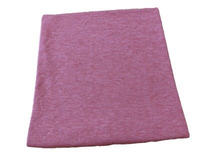 Premium French Terry Knit Fabric — Heathered Marsala Solid — Soft Loopback, 2-Way Stretch, 58" Wide, 210 GSM — Sold by the Yard (210FTSC07)