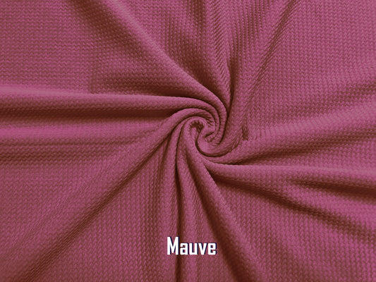 Bullet Textured Knit Fabric-Mauve Solid Color-BKSC0015-Sold by the Bulk