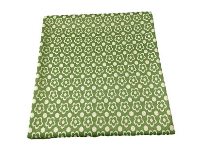 Jacquard Knit Fabric – Olive Daisy Dot – 2-Way Stretch, 240 GSM, 58" Wide – Sold by the Yard (JQKPR02)