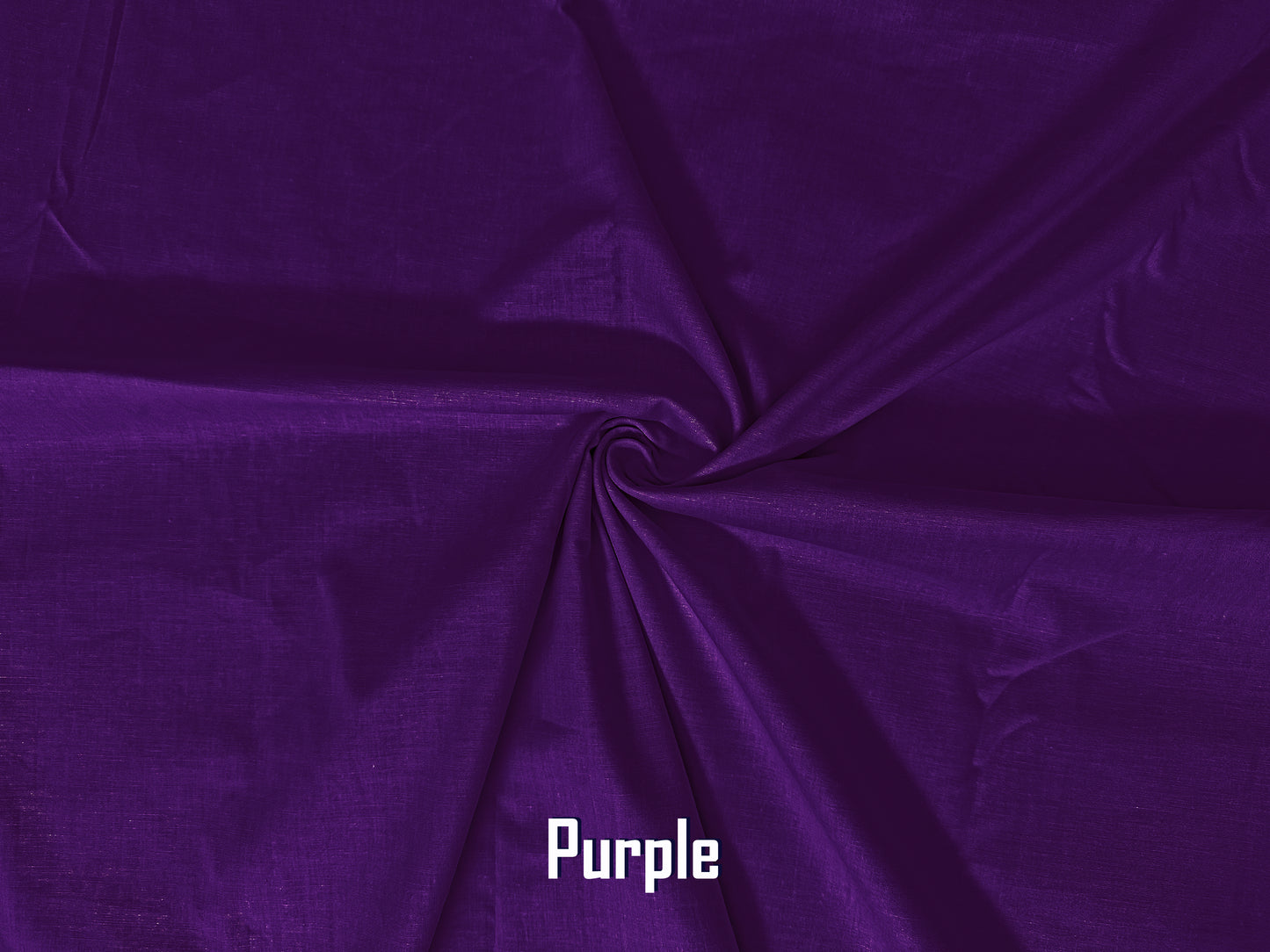 Woven Cotton Poplin Fabric-Purple Solid Color-WnCP006-Sold by the Bulk