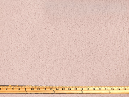 Dalmatian Rib Knit Fabric – Baby Pink & Charcoal Speckle, 2-Way Stretch Sweater Knit, 240 GSM, 58" Wide – By the Yard (DRBK01)