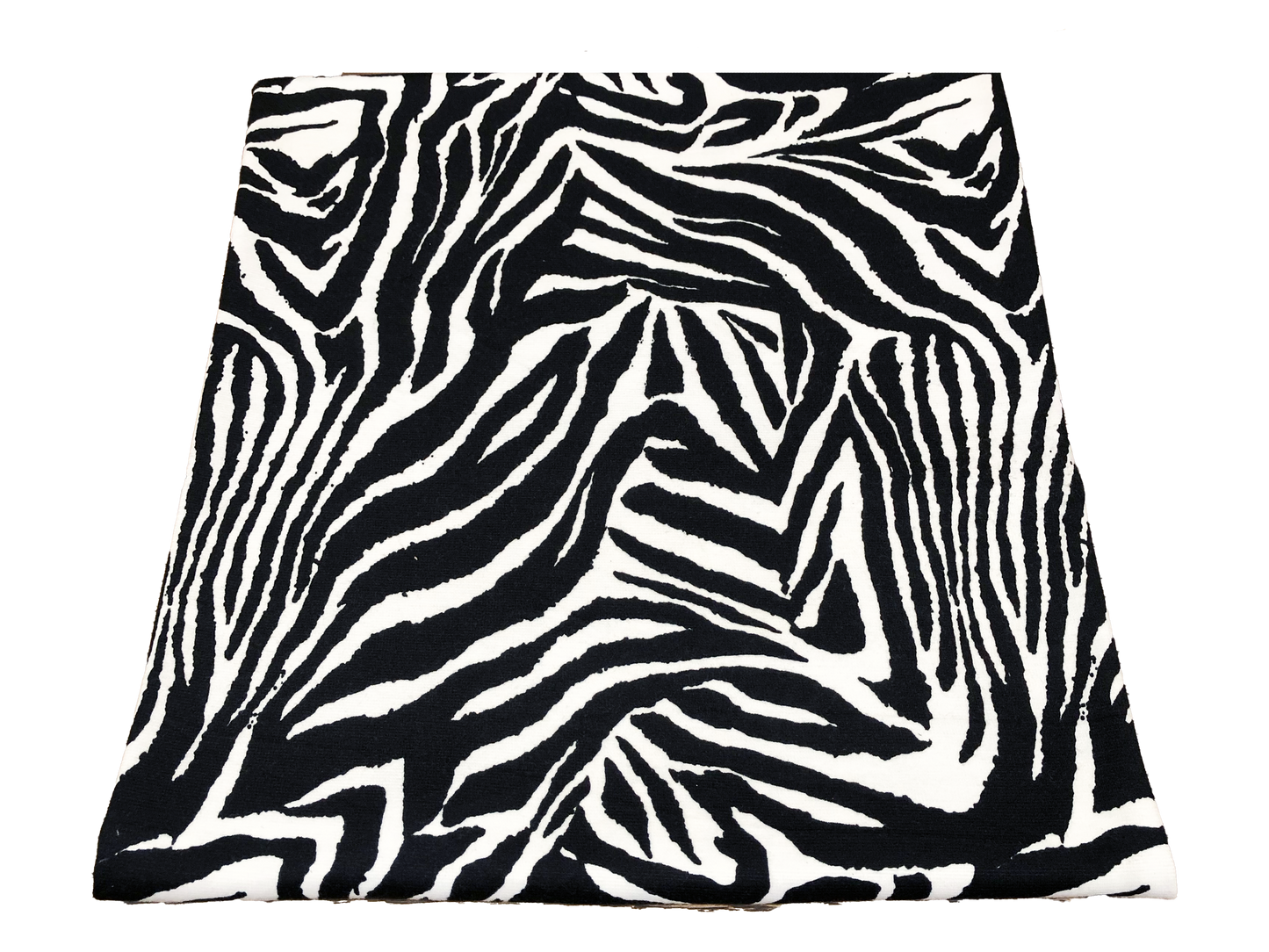 Premium Ponte Fabric — Bold Zebra Wave — Animal Print — 230 GSM, 2-Way Stretch, 58" Wide — By the Yard (PRMPR03)