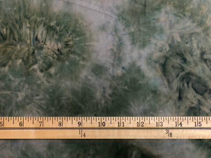 Olive Sand Camouflage DTY Double Sided Brushed Tie Dye Print Fabric