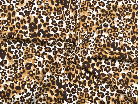 DTY Brushed Fabric-Brown Gold Baby Cheetah-DTYBPR270-Sold by the Yard-Animal Print