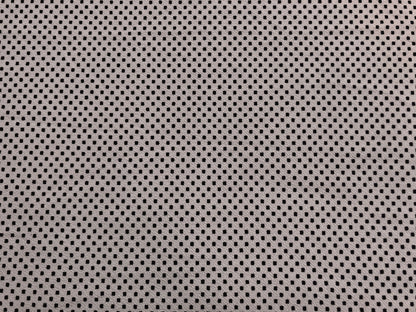 Lavender Black Polka Dots Liverpool Print Fabric