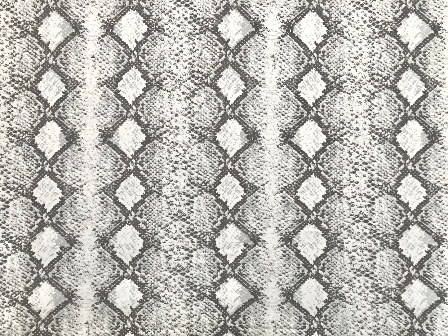 DTY Brushed Fabric-Ivory Gray Washed Out Snake Skin-DTYBPR343-Sold by the Yard-Animal Print Jersey