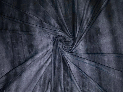 Charcoal Black Tie-Dye Rayon Spandex Jersey – Buttery-Soft Drape, Comfy Stretch – 56" Wide – By the Yard (RSTD)