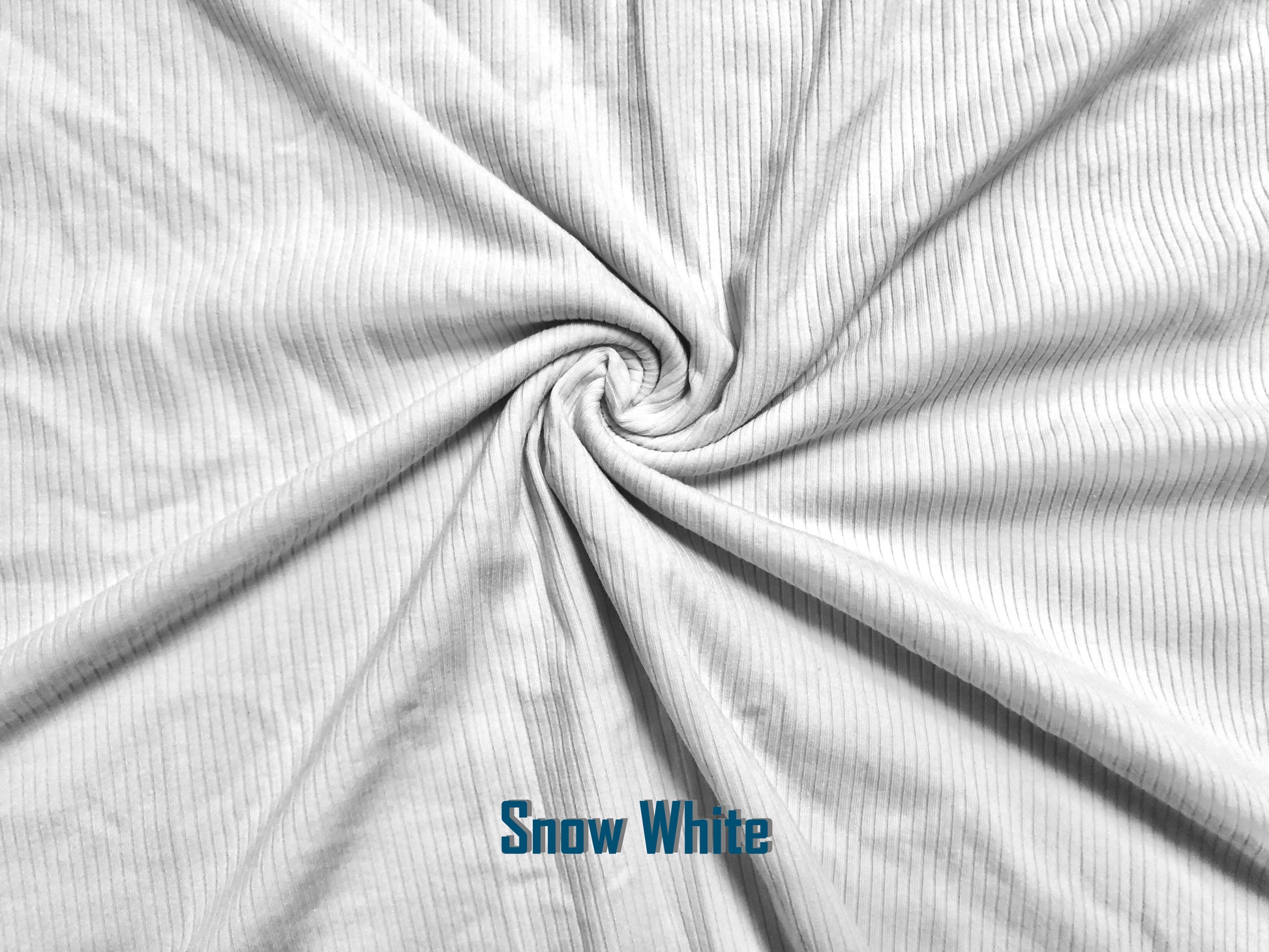 Ribbing fabric - Snow